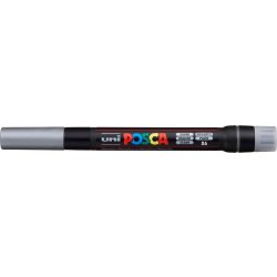 Posca Marker | PCF350 | Brush | 1-10 mm | Sølv