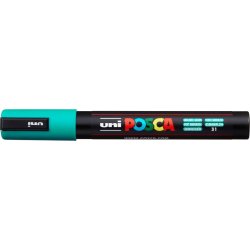 Posca Marker | PC-5M | M | 2,5 mm | Smaragdgrøn
