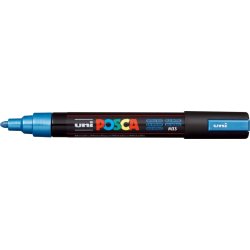 Posca Marker | PC-5M | M | 2,5 mm | Metallic blue