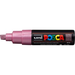 Posca Marker | PC-8K | B | 8 mm | Metal pink