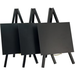 Securit Mini Staffli | Svart | 3 st