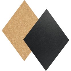 Securit Diamond Griffel- och korktavla, 7 st