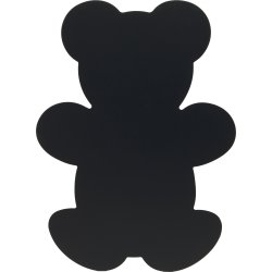 Securit Silhouette Bear Kridttavle