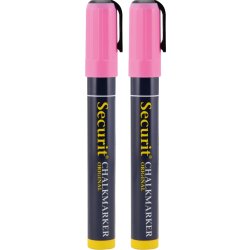Securit SMA510 Kritmarkörer | Rosa | 2 st