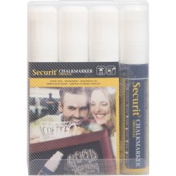 Securit SMA720 Kritmarkörer | Vita | 4 st