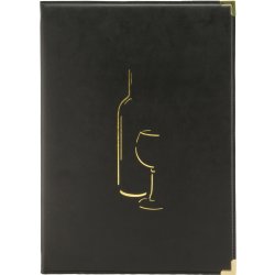 Securit Classic Vinlista | Svart