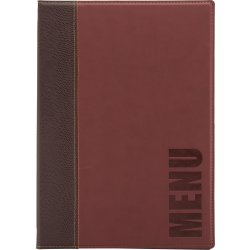 Securit Trendy Menypärm | A4 | Vinröd