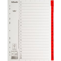 Register Esselte Mylar A4 A-Å
