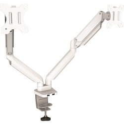 Fellowes Platinum Series Dual Monitor Arm, hvid