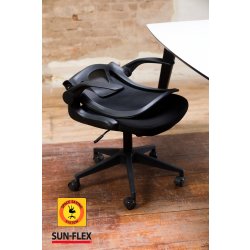 Sun-Flex Hideaway kontorstol, sort