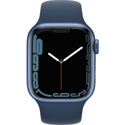 Apple Watch Series 7 (GPS+4G), 41mm, blå, sport