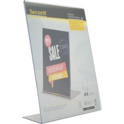 Securit Brochuredisplay | L-form | A4