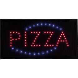 Securit LED-skylt | Pizza