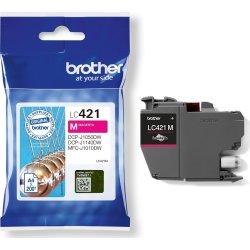 Brother LC421M blækpatron, magenta