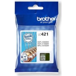 Brother LC421C blækpatron, cyan