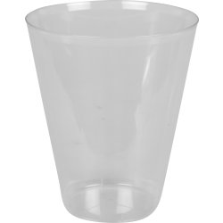 Plastikglas, PS, Klar, 20 cl, 50 stk.