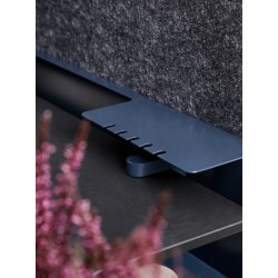 APTO Bordskærmvæg, H60xB150 cm, sort