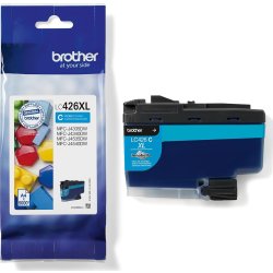 Brother LC426XLC bläckpatroner, cyan