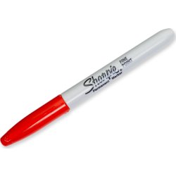 Sharpie Permanent Marker | F | Rød
