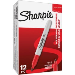 Sharpie Permanent Marker | F | Rød