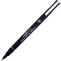Uni Pin Fineliner | 0,8 mm | Svart