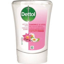 Dettol No-Touch Sæbe | Kamille/Lotus | 250 ml