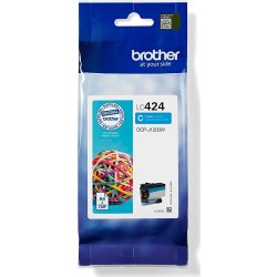 Brother LC424C bläckpatron | cyan | 750 sidor