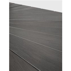 Daniel havebord 195x103cm, Sort/Brun