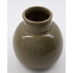 House Doctor Aju vase, grøn H 21 x Ø 21 cm