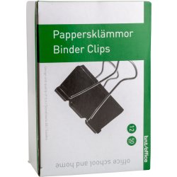 Office Foldback Brevclips | 50 mm | 12 stk.