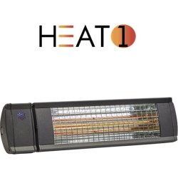 HEAT1 terrassvärmare eco-high-line 1500 W, Grå