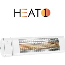 HEAT1 terrassvärmare eco high-line 2000 W, Vit