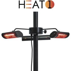 HEAT1 terrassvärmare eco high-line 3x670 W
