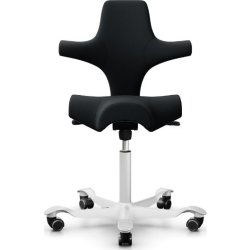 Kontorsstol HÅG Capisco 8106 Svart/Silver Hög