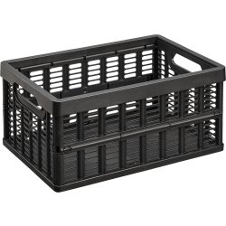 Plastic Team Basic vikbox, 355x242x163mm, Svart