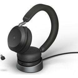 Jabra Evolve2 75 MS USB-C Headset med ställ