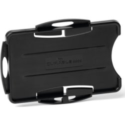 Durable Eco-korthållare, 2 kort, Svart, 10 st.