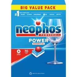 Neophos Opvasketabs | Power Essential | 70 tabs
