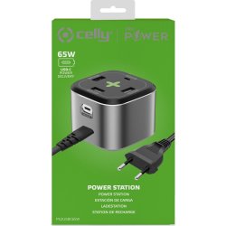Celly ProPower 65W USB-C og USB-A Power Station