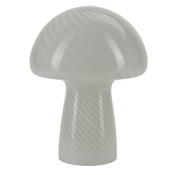 Bahne Mushroom bordlampe, stor hvid
