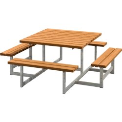 Plus Picnic bänkset, Teak, 200 cm