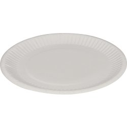 Paptallerken, Coated, 18 cm