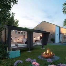 Plus Dobbelt shelter inkl. tagpap