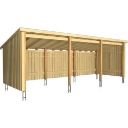 Plus Nordic Multi vindskydd, 3 moduler