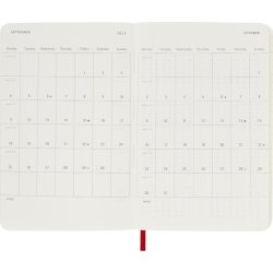 Moleskine Kalender  S  Pkt.  Uge V  Red  Lomax A/S