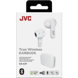 JVC HA-A3T True Wireless høretelefoner, hvid