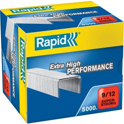 Häftklammer Rapid Super Strong 9/12, 1000 st