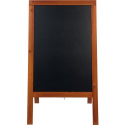 Gatuskylt Securit Woody 125x69 cm Mahogny