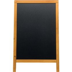 Gatuskylt Securit Woody 85x54,5 cm Teak