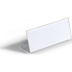Durable Bordsskylt | L-form | 61x150 mm | 10 st